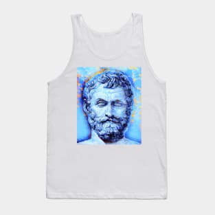 Thales of Miletus Portrait | Thales of Miletus Artwork | Thales of Miletus 14 Tank Top